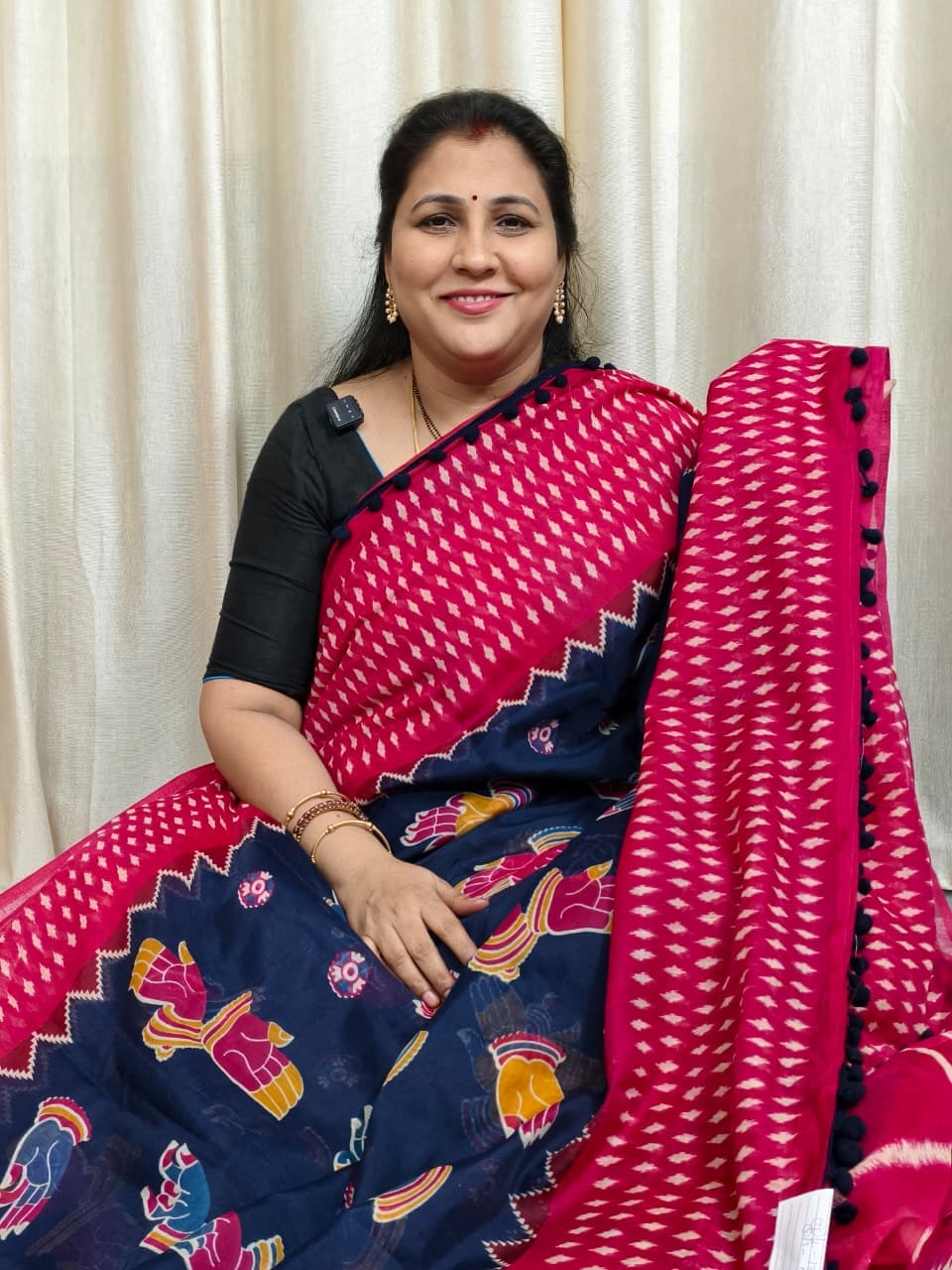 Chendari Linen Mix Saree